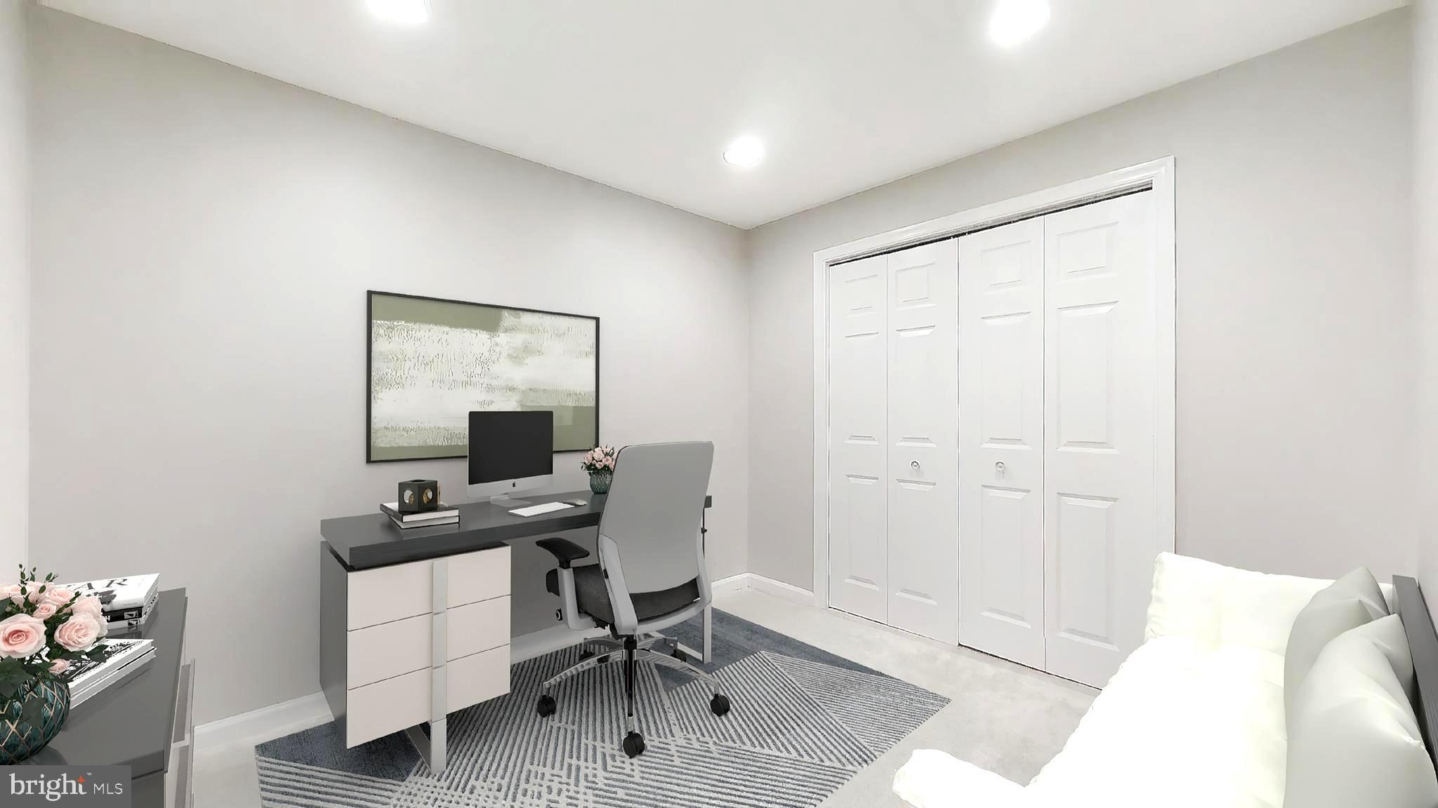 2286 Cartbridge Road Falls Church, VA 22043 - Photo 34 of 41 Office/Study with Closet-Virtually staged