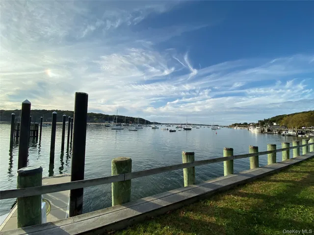 a view of a lake from a balcony