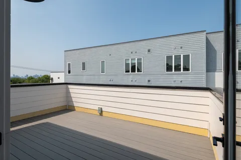 a view of front door of house