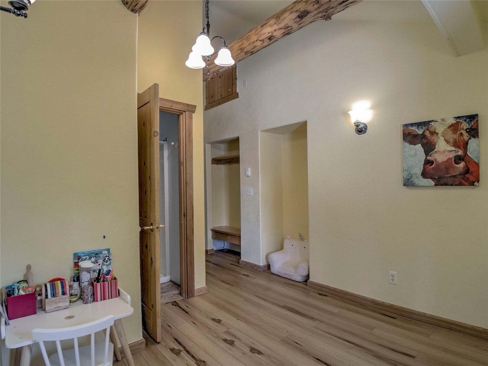 46 Singleton Road Alma, CO 80420 - Photo 26 of 50 a view of a room with wooden floor closet and windows