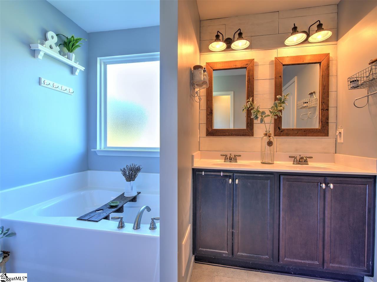 310 Holston Creek Church Road Inman, SC 29349 - Photo 16 of 31 Double vanity...garden tub...separate shower...separate water closet...