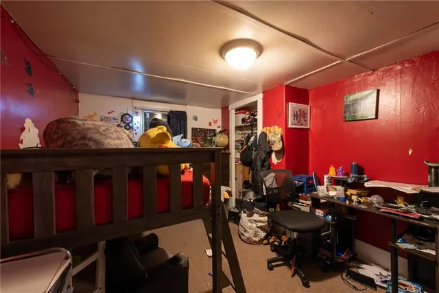 a group of people sitting in a room