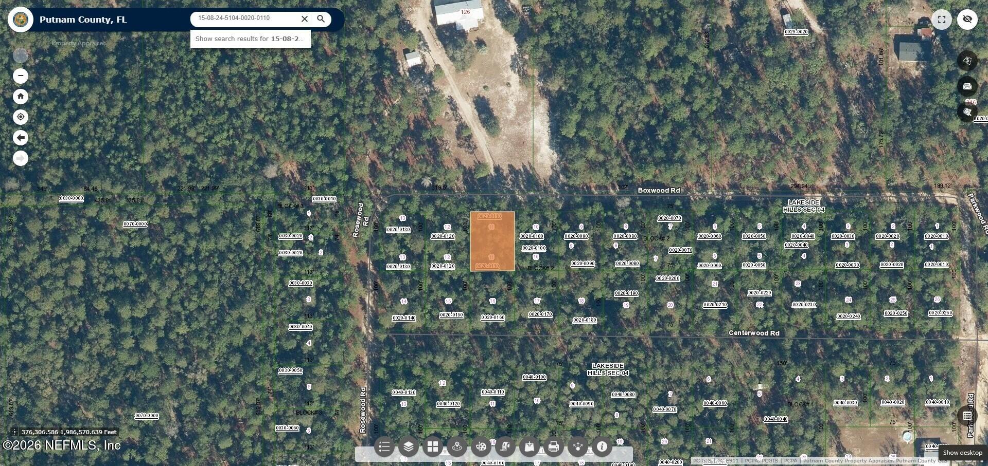 121 Boxwood Road Florahome, FL 32140 - Photo 4 of 9 a bird view of building