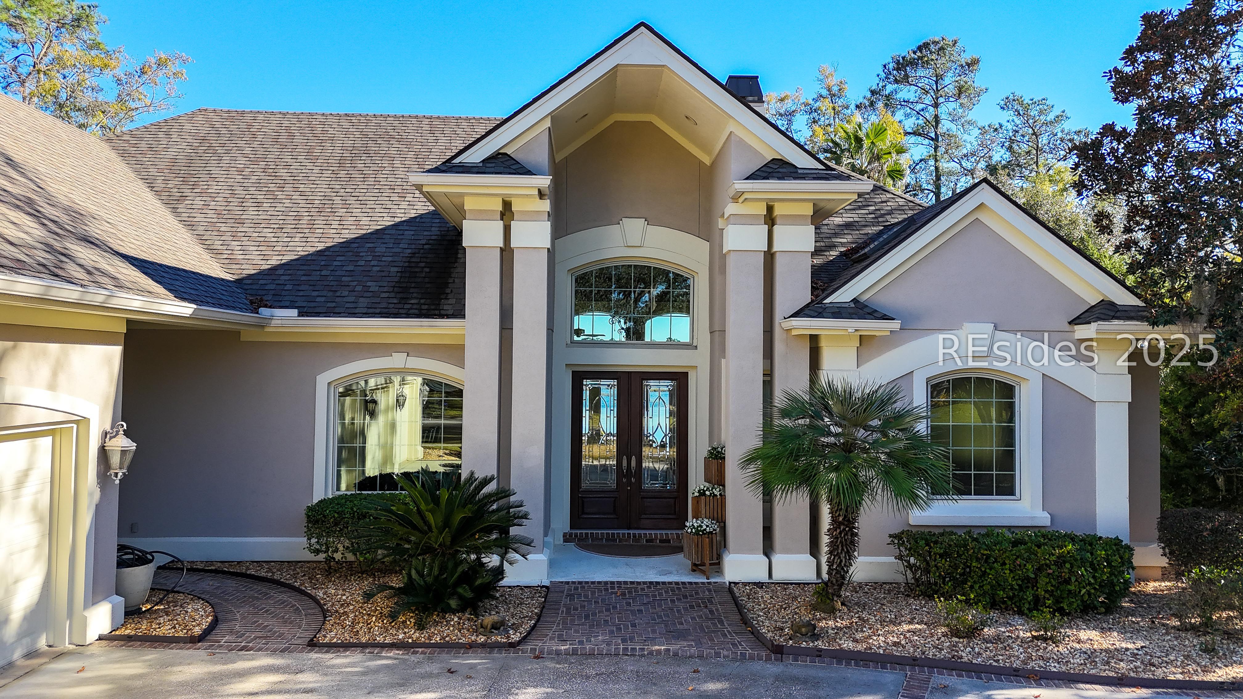 102 Cutter Circle Bluffton, SC 29909 - Photo 6 of 80 Stunning front porch 22' lighted entry