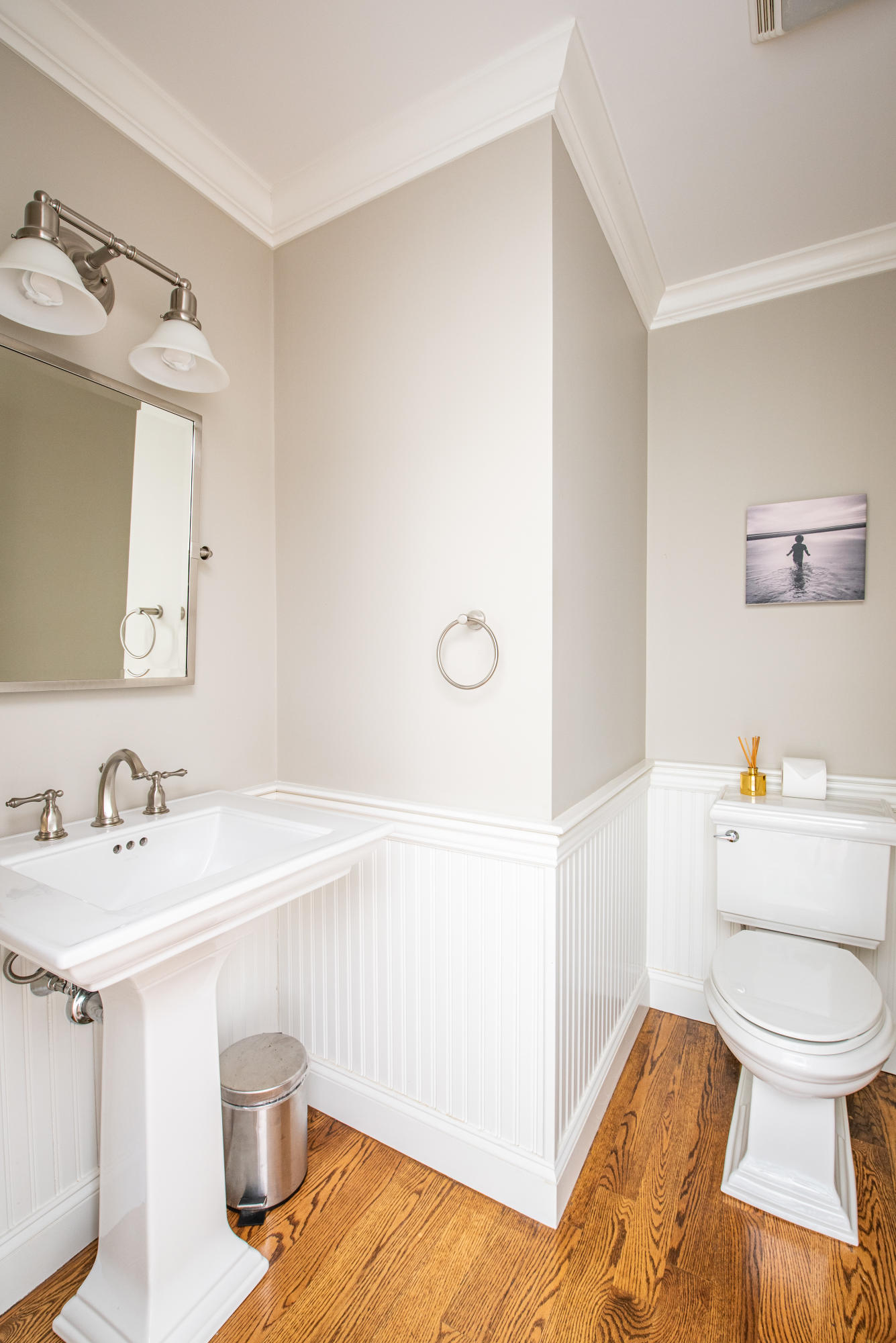 100 Peace Valley Road Wellfleet, MA 02667 - Photo 20 of 33 a bathroom with a sink a toilet and a mirror