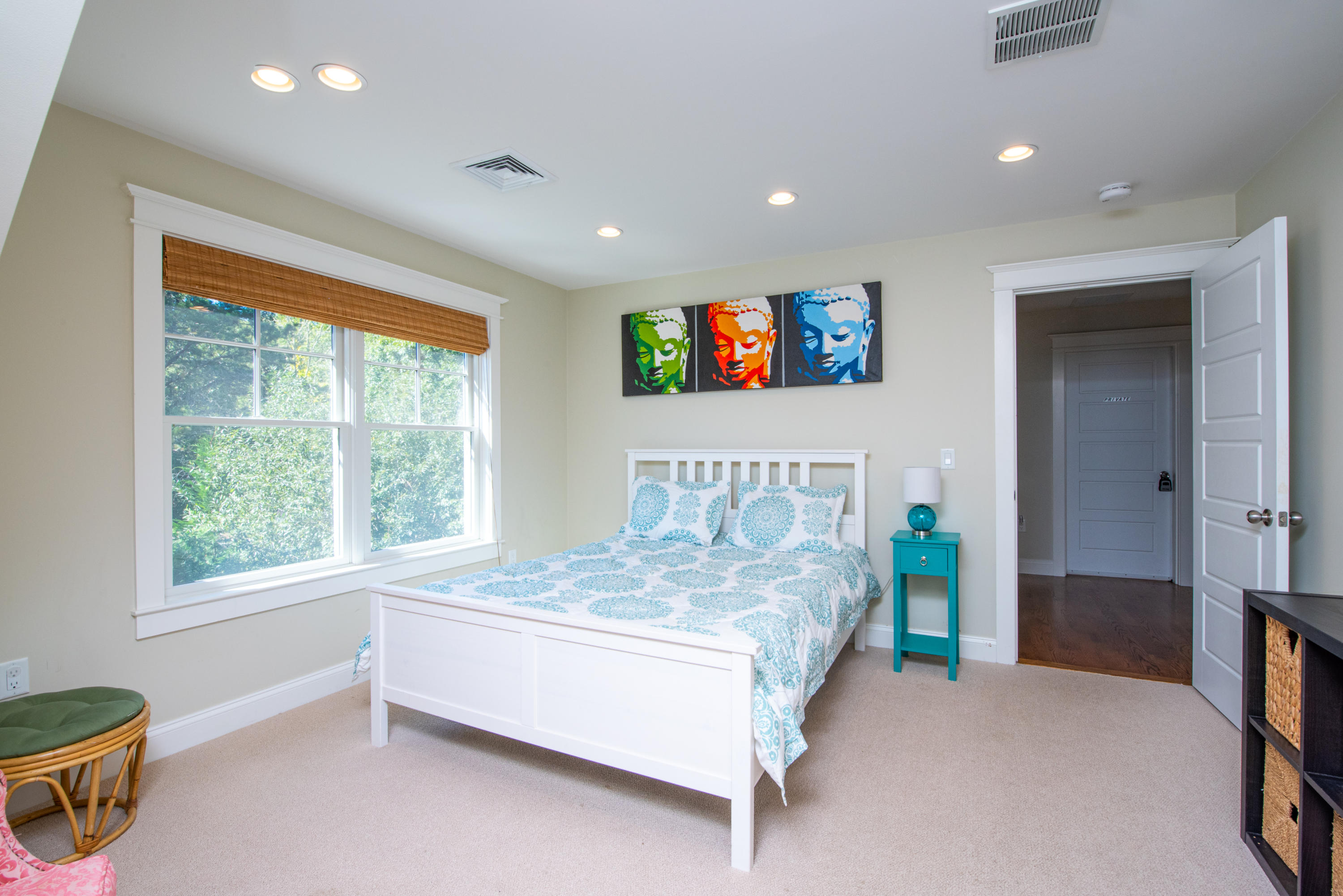 100 Peace Valley Road Wellfleet, MA 02667 - Photo 31 of 33 a bed room with a bed and a window
