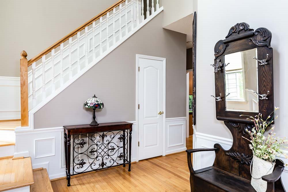 9501 Miranda Drive Raleigh, NC 27617 - Photo 3 of 30 This foyer is all about WOW first impressions! Foyer