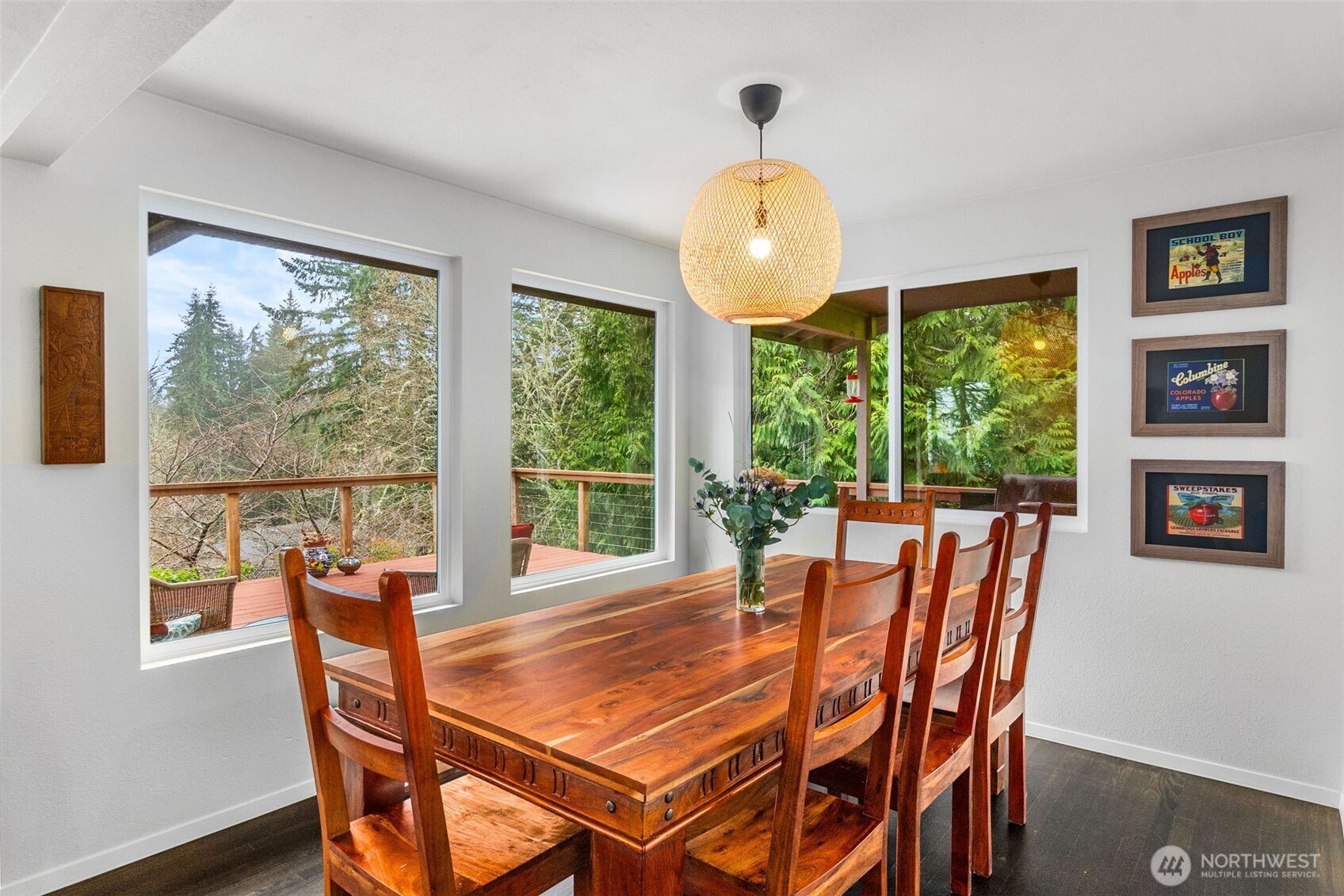 6028 Northill Loop Southwest Olympia, WA 98512 - Photo 9 of 38 a dining room with furniture a chandelier and wooden floor