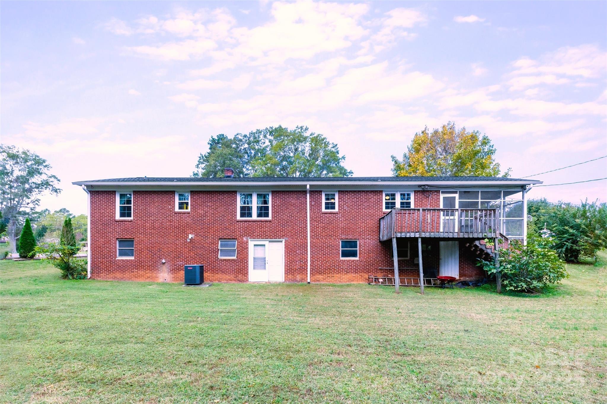 458 Roy Eaker Road Cherryville, NC 28021 - Photo 31 of 33 front view of a house with a yard