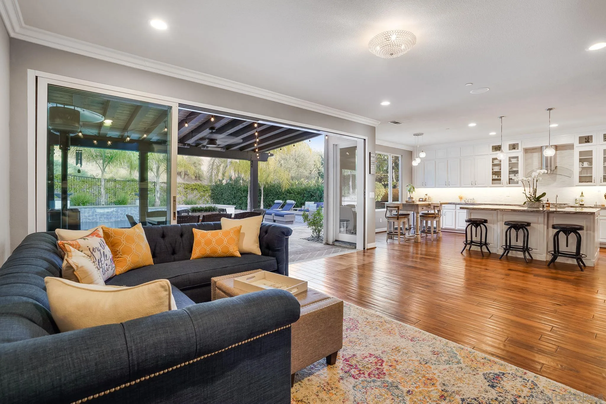 16375 Cayenne Ridge Road San Diego, CA 92127 - Photo 8 of 35 a living room with furniture and a large window