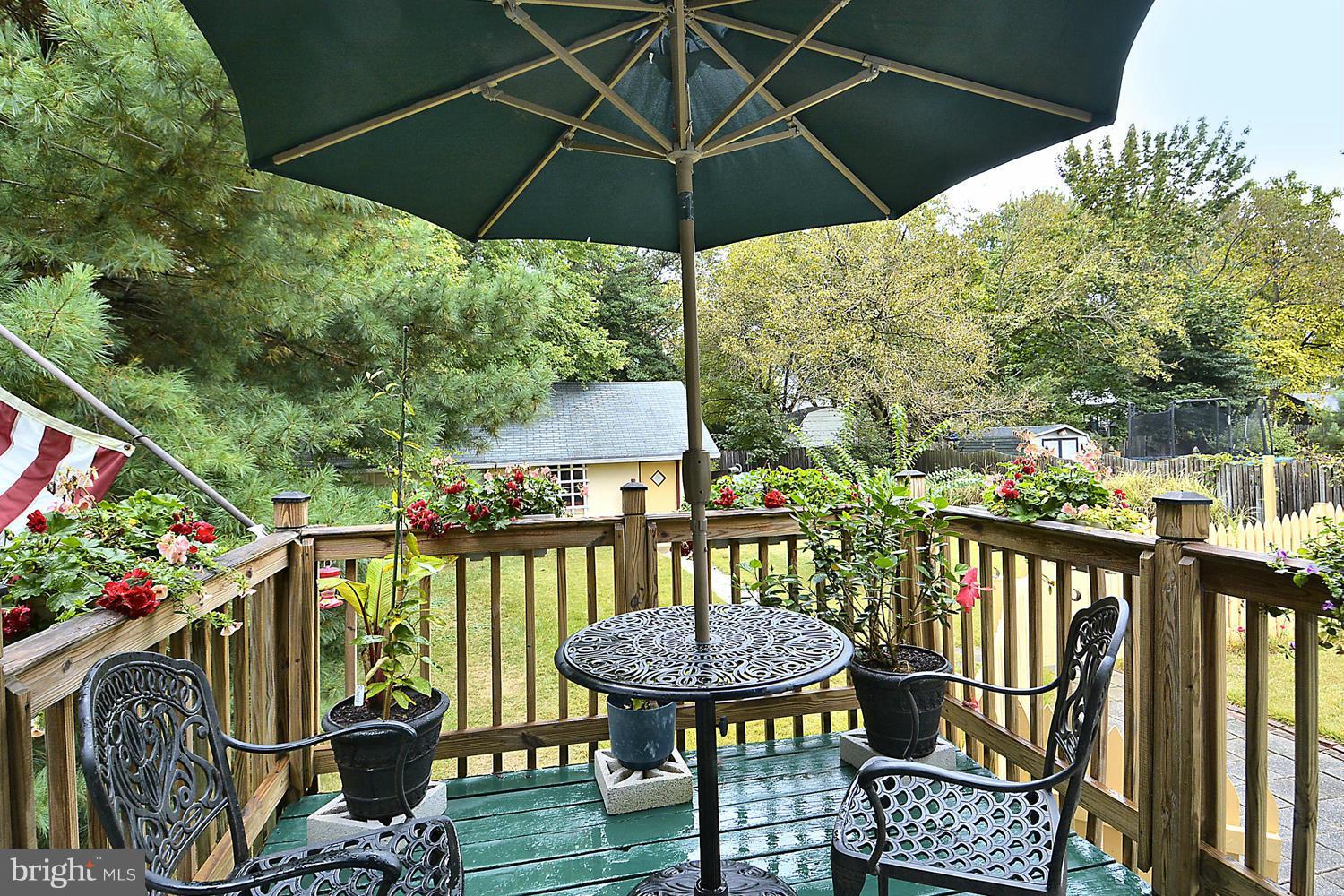 1344 Brenda Road Severn, MD 21144 - Photo 14 of 30 Delightful Open Air Deck Overlooking Yard