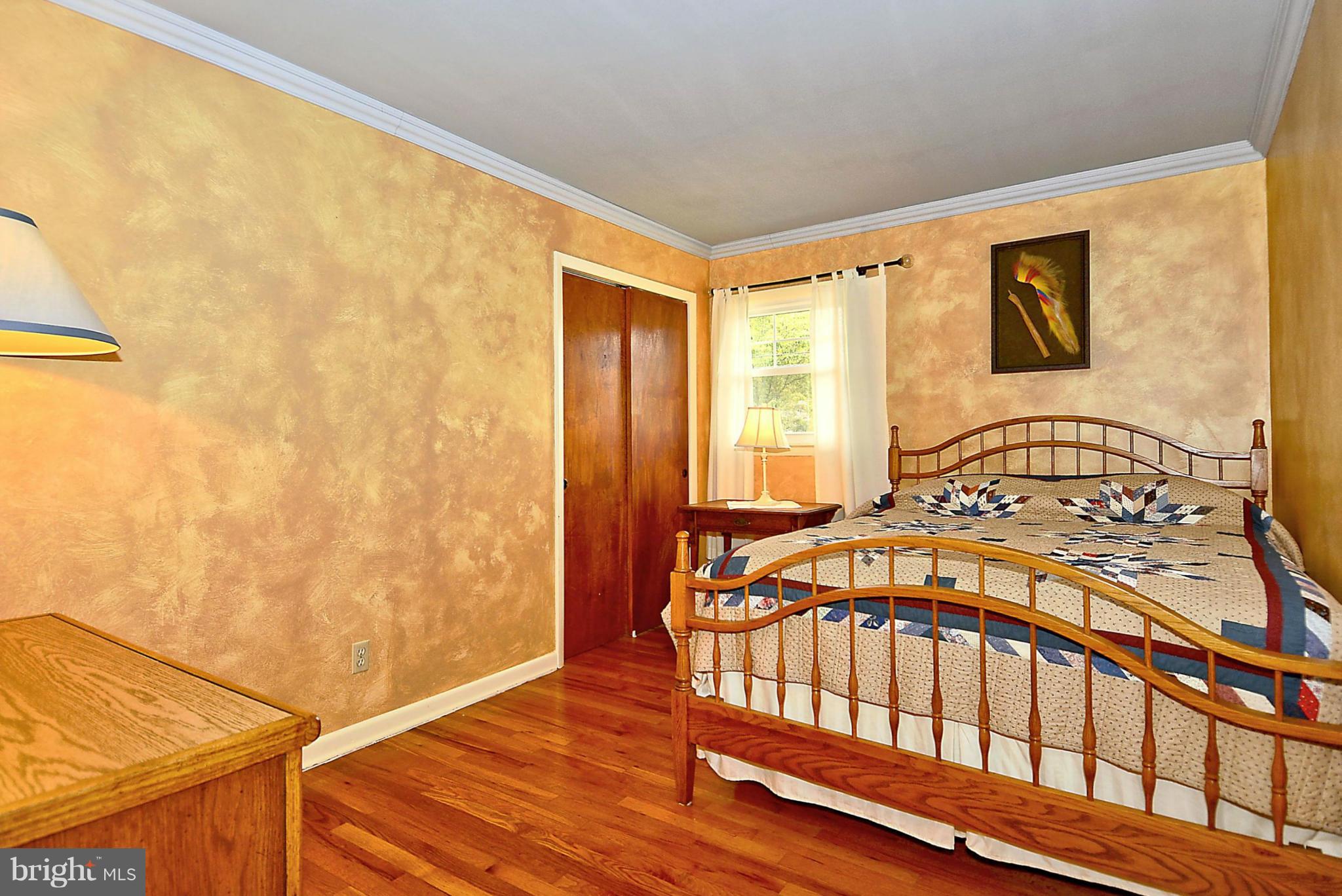 1344 Brenda Road Severn, MD 21144 - Photo 21 of 30 3rd Bedroom with Artistic Wall Treatment