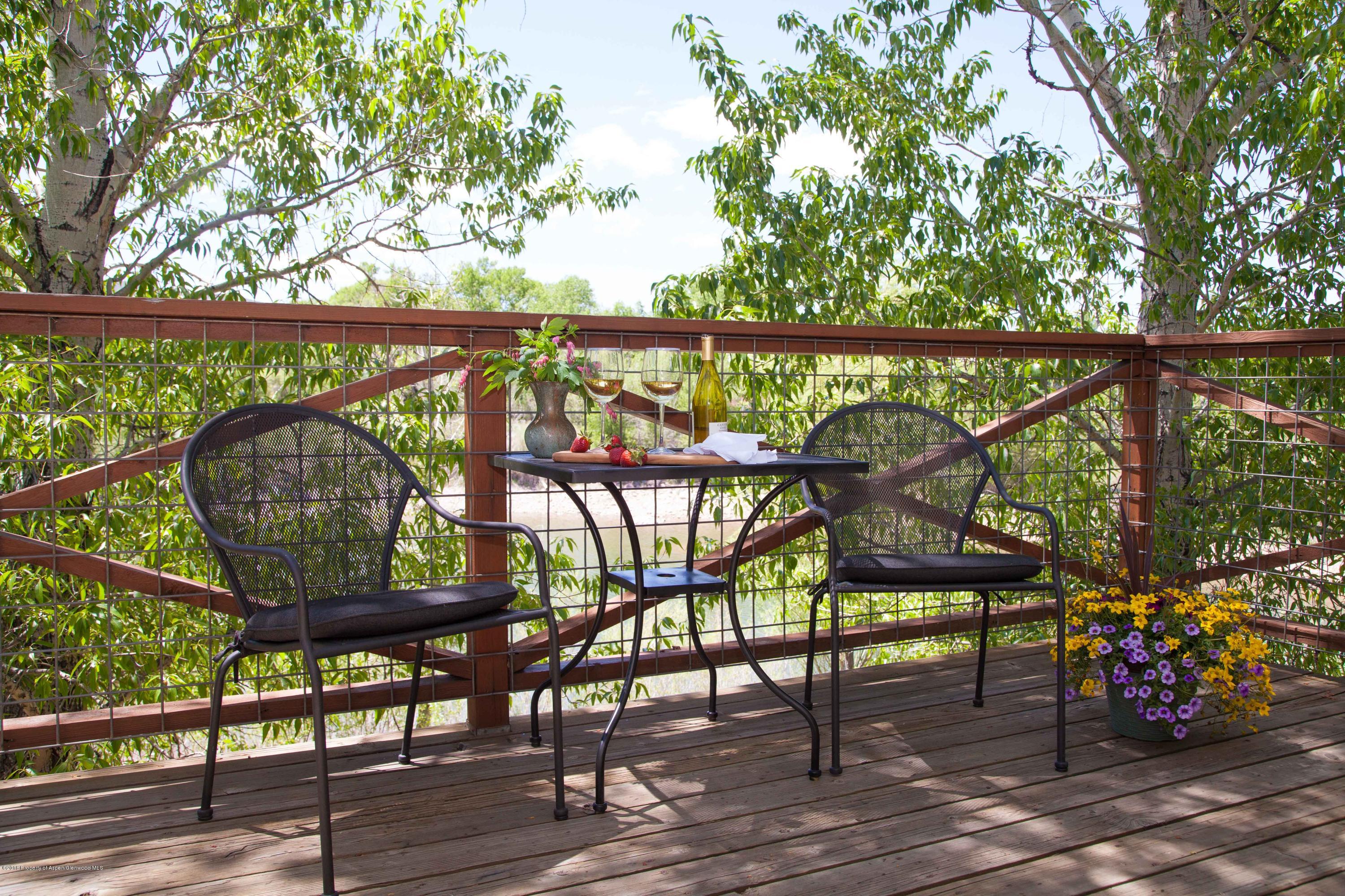 210 Lakeside Court Basalt, CO 81621 - Photo 2 of 15 private deck overlooking lake