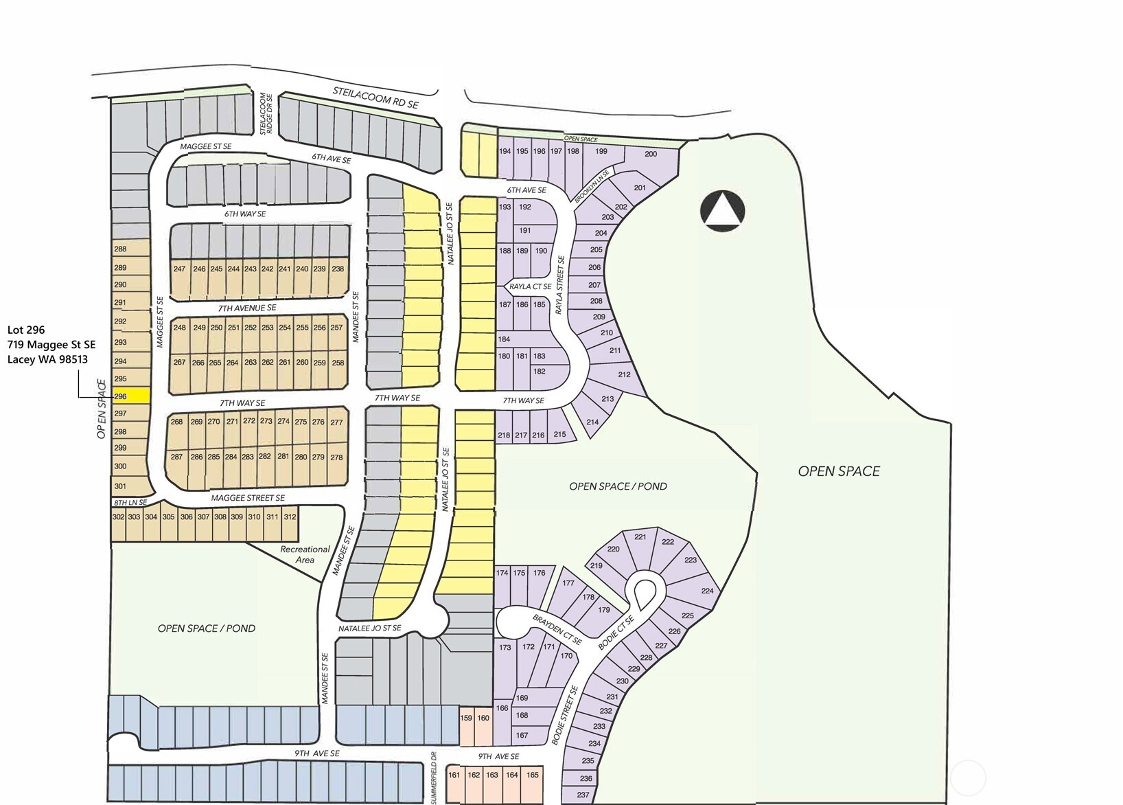 719 Maggee Street Southeast Lacey, WA 98513 - Photo 40 of 40 a view of a swimming pool with a porch