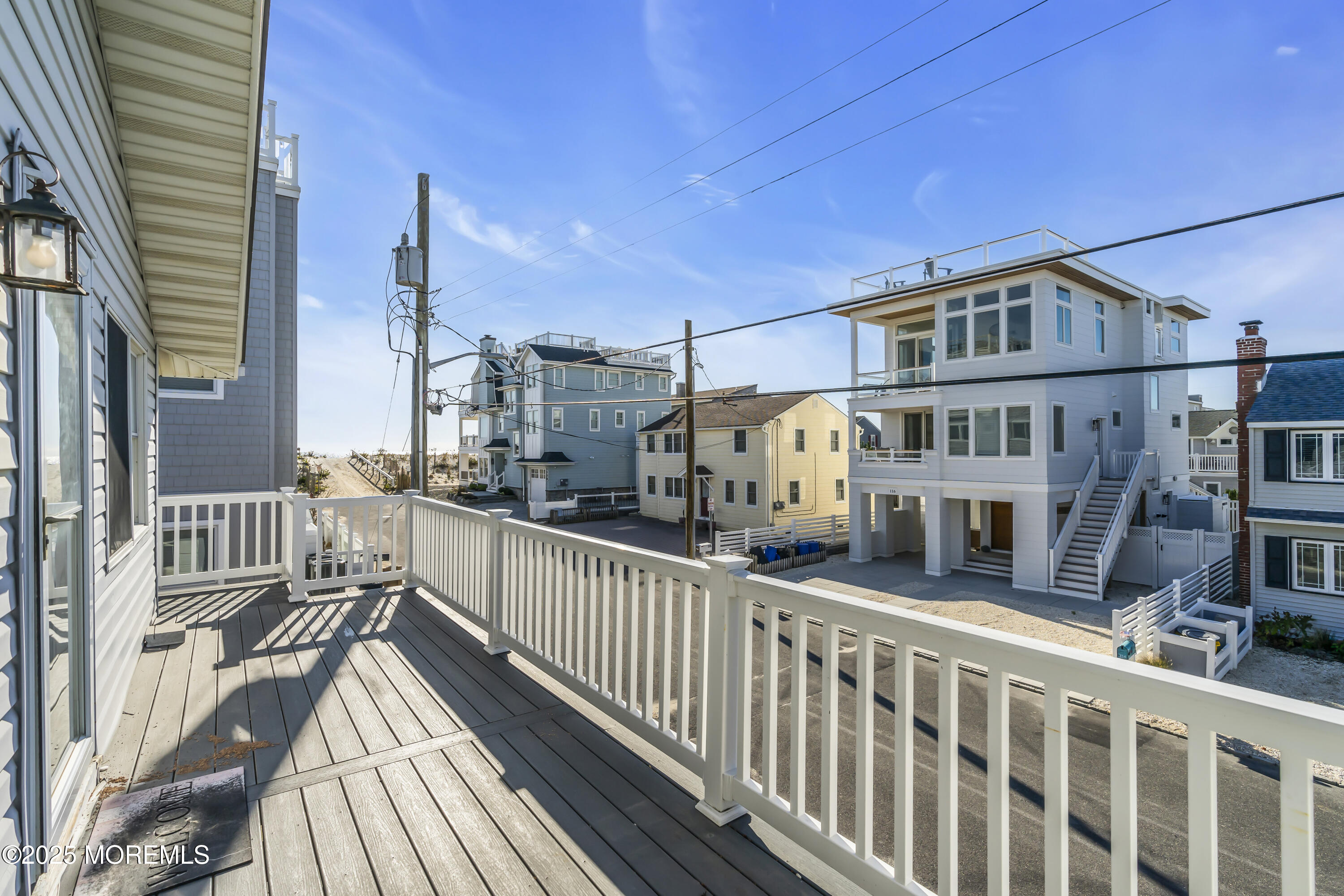 113 East Mermaid Lane Beach Haven, NJ 08008 - Photo 13 of 34 a view of a city from a balcony