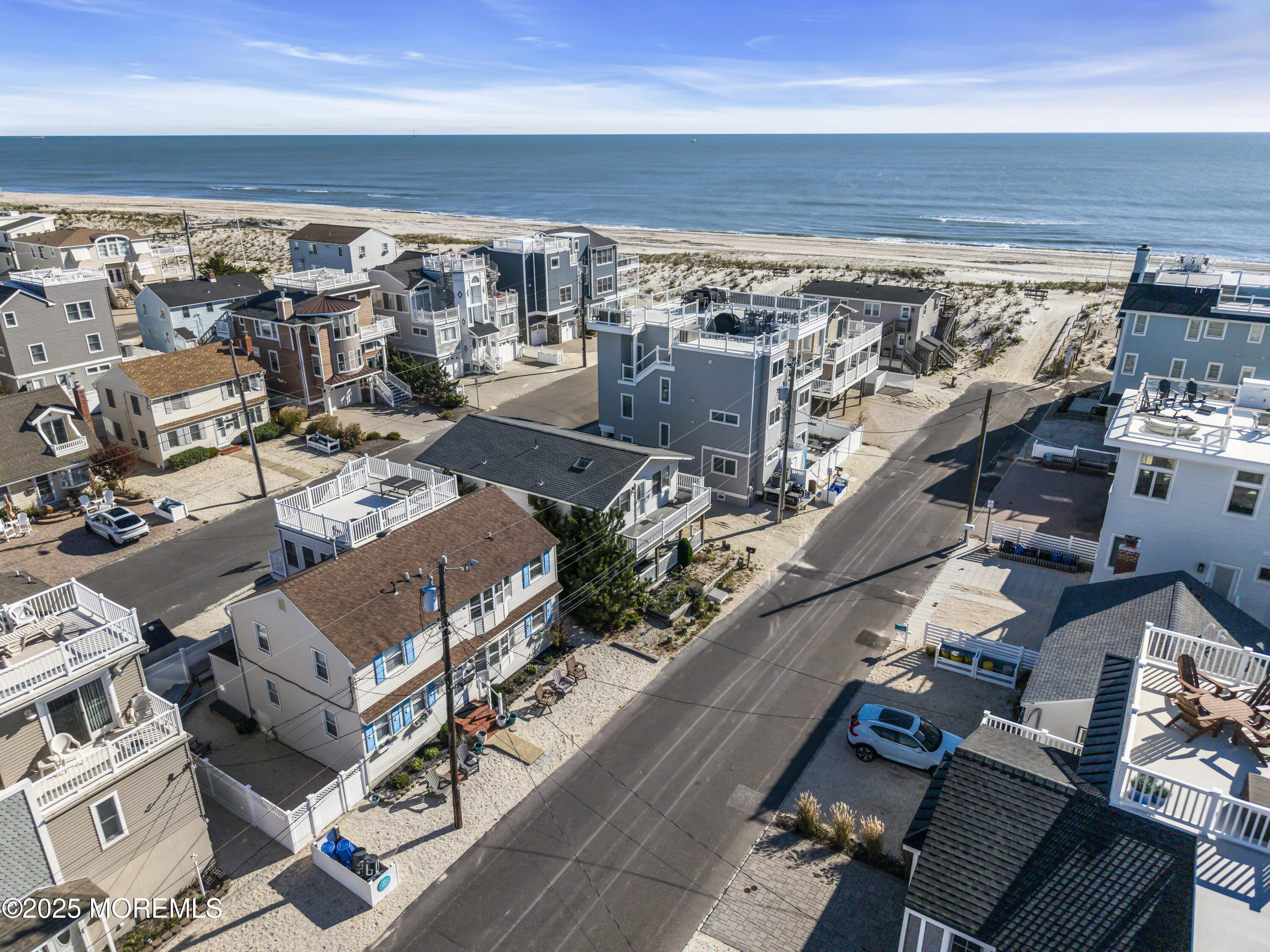 113 East Mermaid Lane Beach Haven, NJ 08008 - Photo 5 of 34 an aerial view of a parking