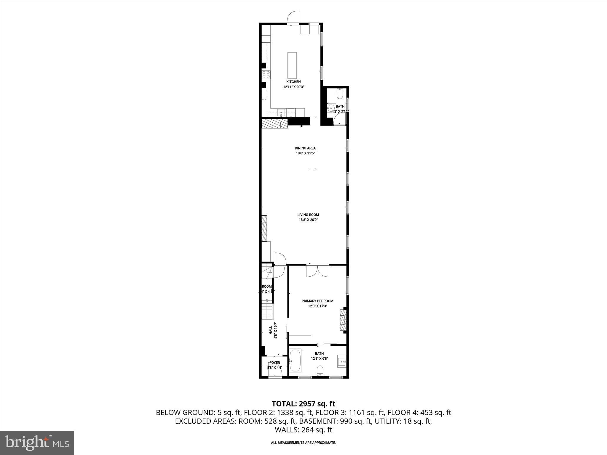 55 South Fulton Avenue Baltimore, MD 21223 - Photo 51 of 55 a picture of a room with a white wall