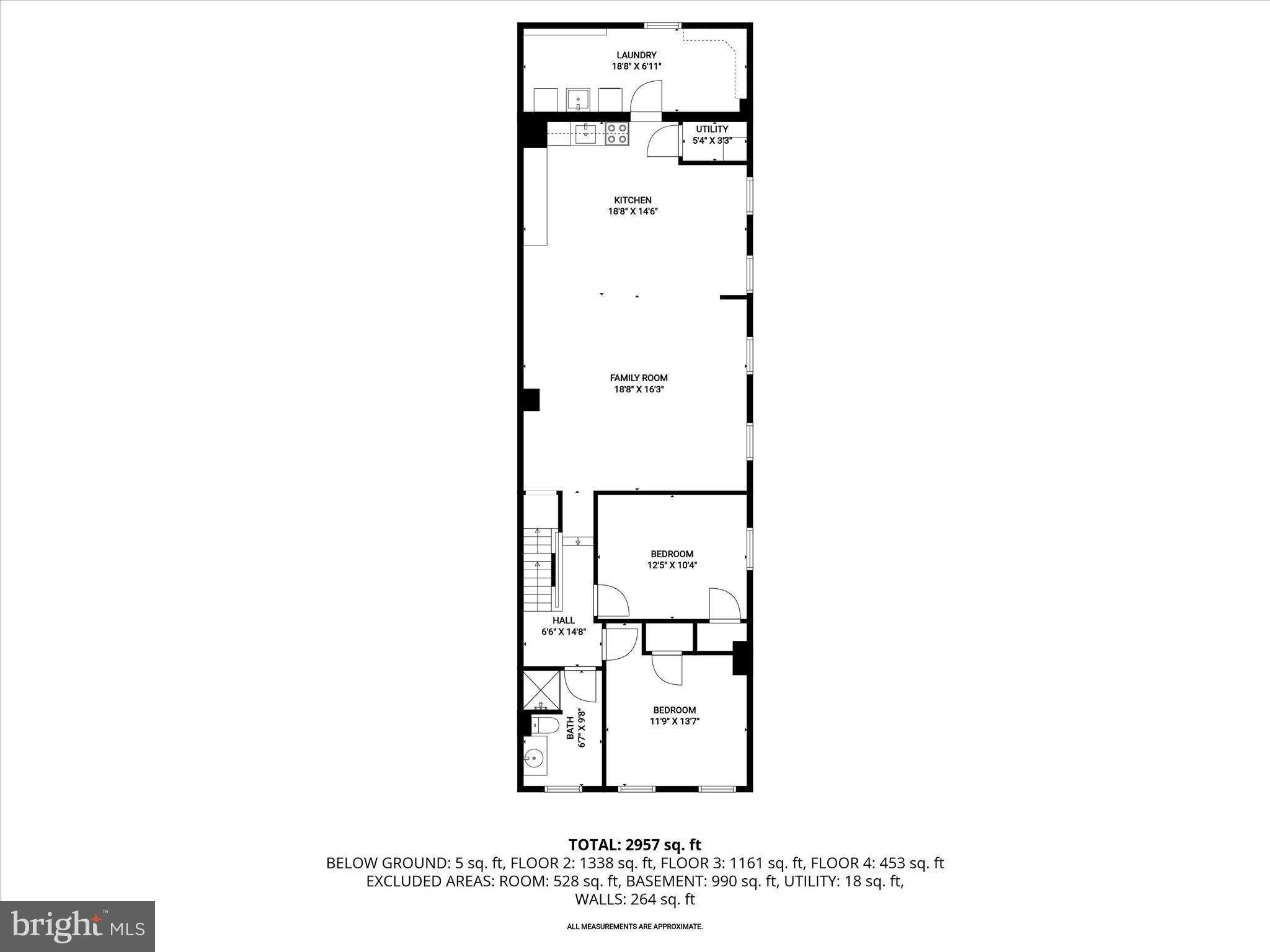 55 South Fulton Avenue Baltimore, MD 21223 - Photo 52 of 55 a picture of a floor plan