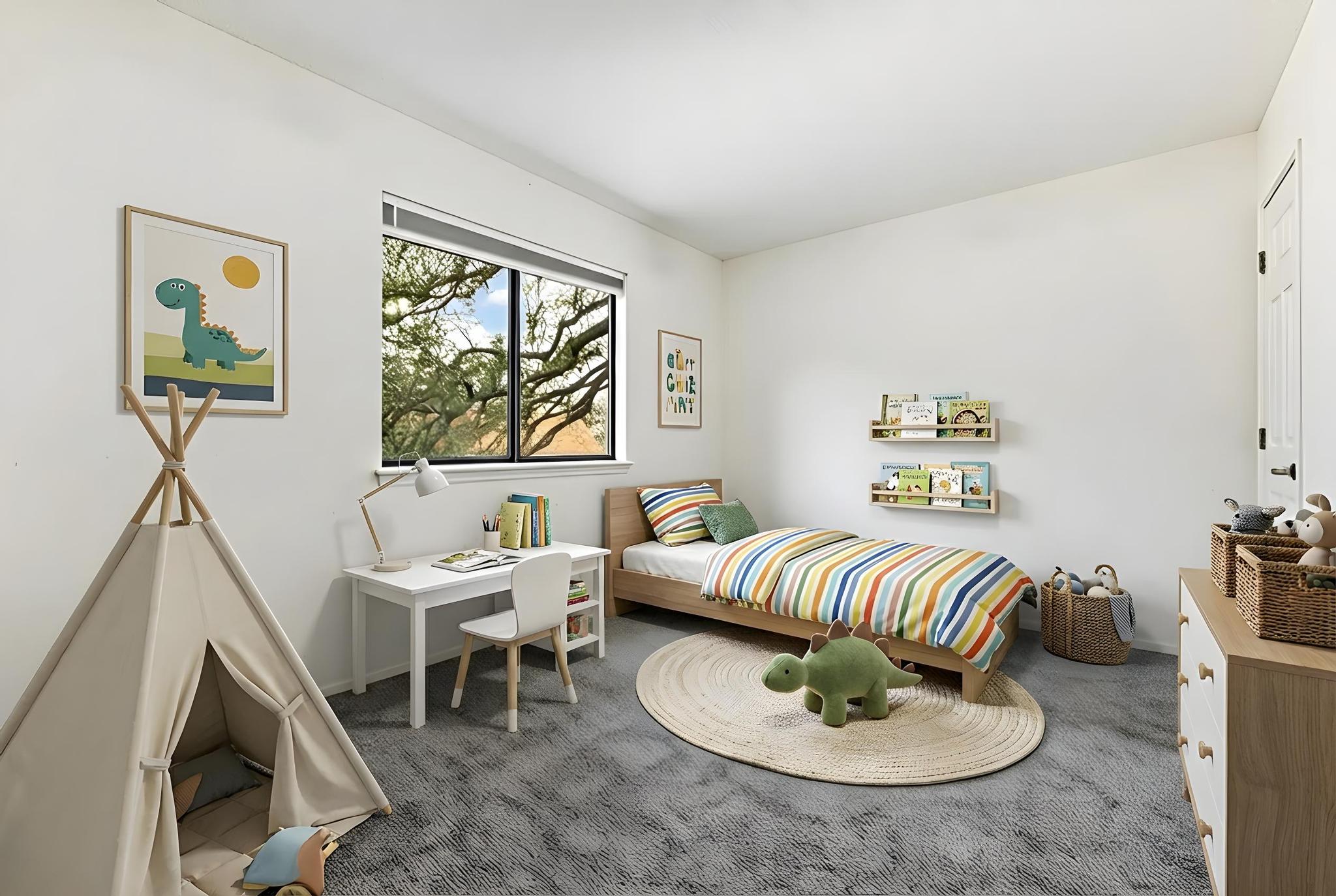 11918 Snow Finch Road Austin, TX 78758 - Photo 15 of 33 View of carpeted bedroom