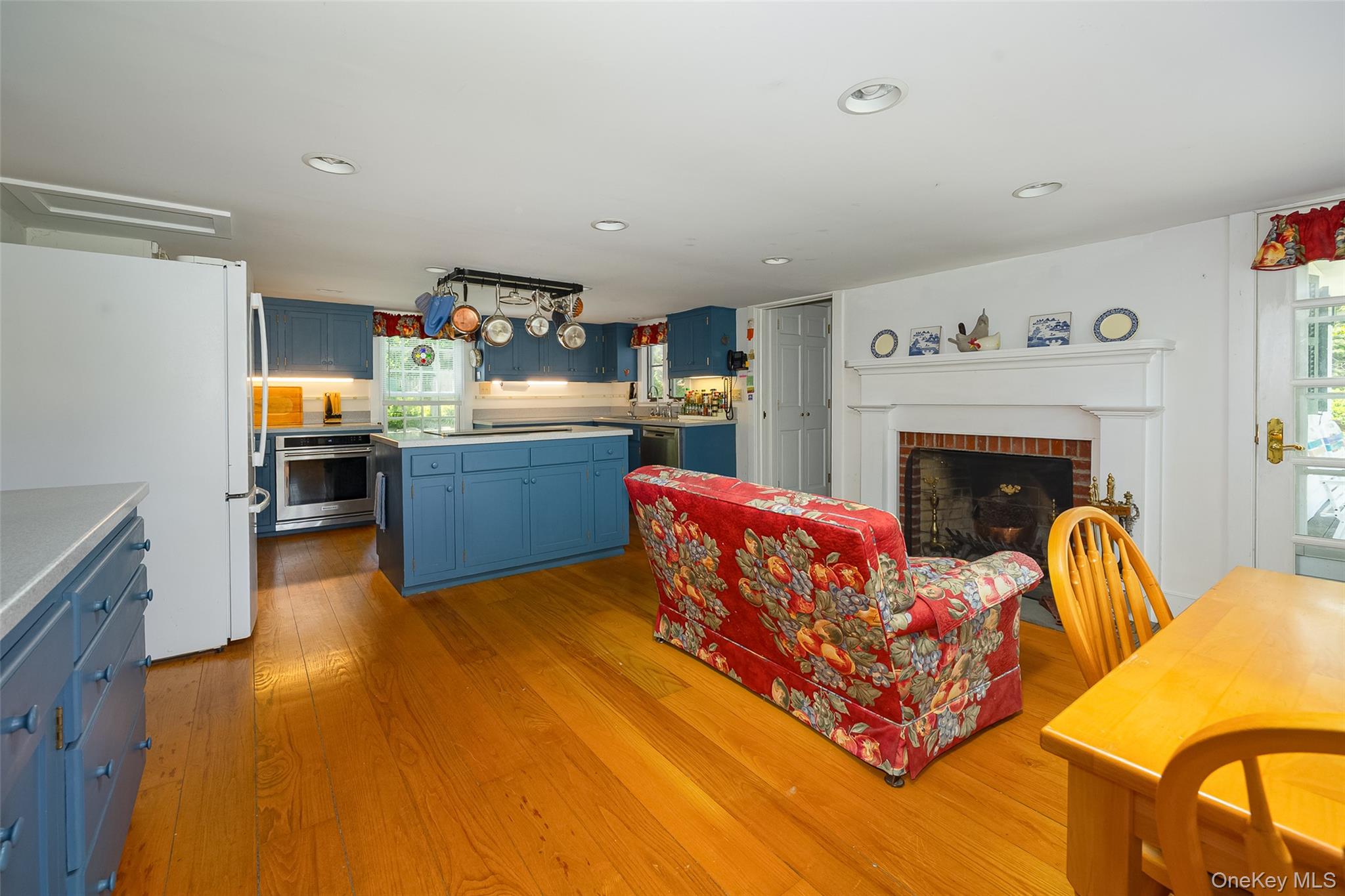 212 Pleasant Ridge Road Poughquag, NY 12570 - Photo 12 of 43 The hub of the home with a wood burning fireplace