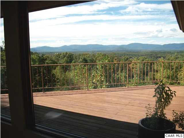 5462 Laurel Ridge Road Charlottesville, VA 22911 - Photo 17 of 50 a view of a balcony with lake view and mountain view