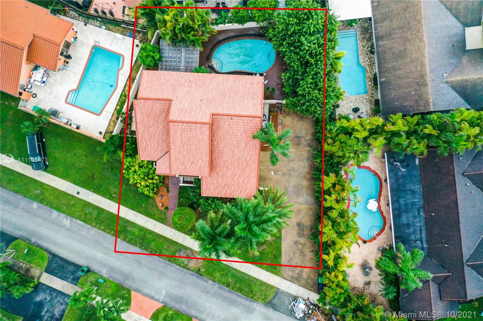 330 Southwest 133rd Place Miami, FL 33184 - Photo 48 of 51 an aerial view of a house