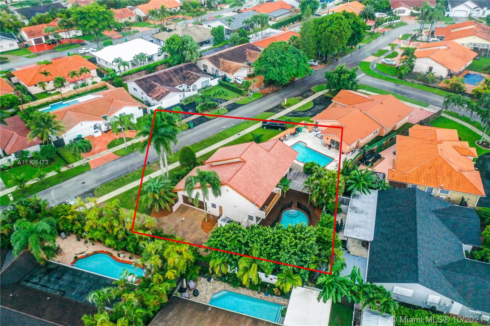 330 Southwest 133rd Place Miami, FL 33184 - Photo 50 of 51 an aerial view of a houses
