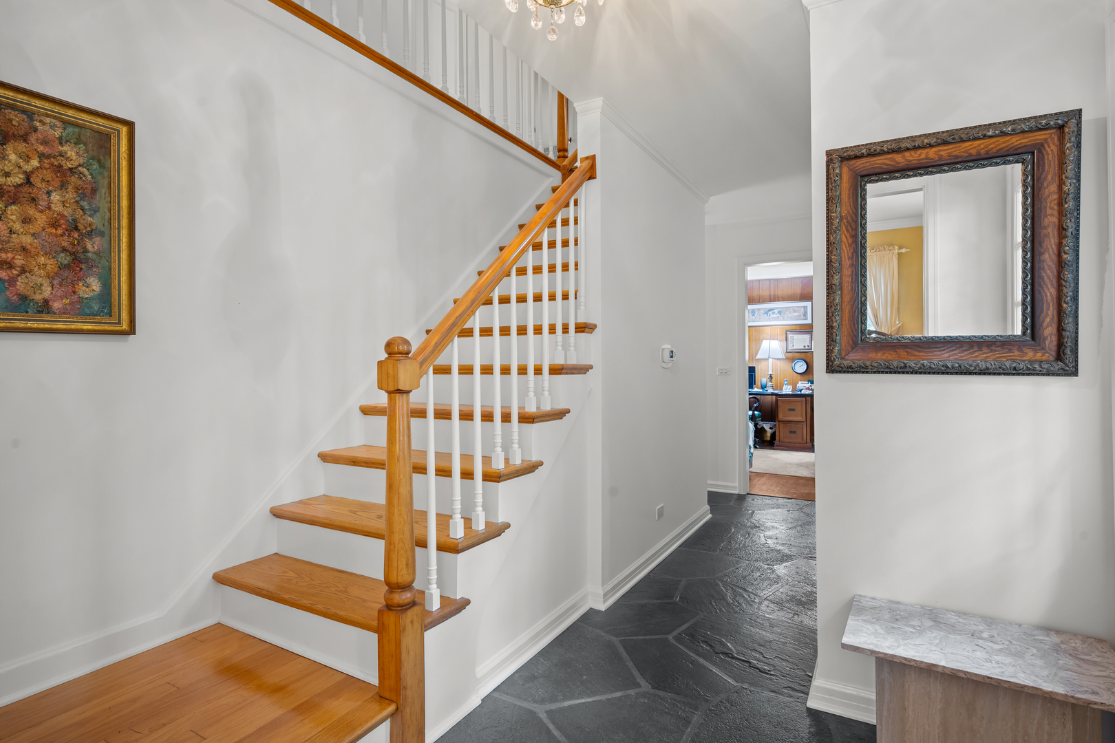 1010 South Green Bay Road Lake Forest, IL 60045 - Photo 3 of 25 a view of entryway with wooden floor