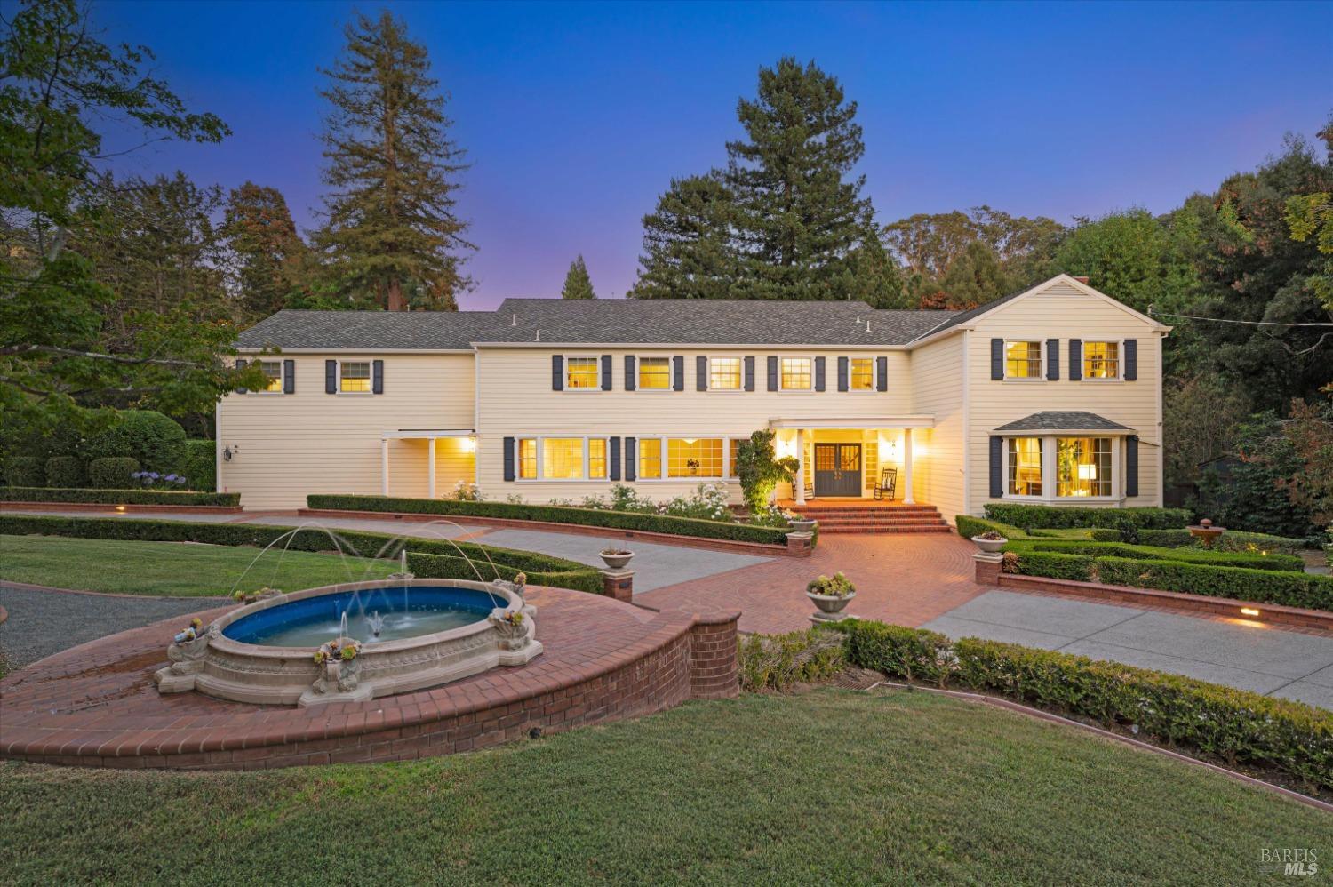110 Mountain View Avenue San Rafael, CA 94901 - Photo 1 of 1 a front view of a house with a yard table and chairs