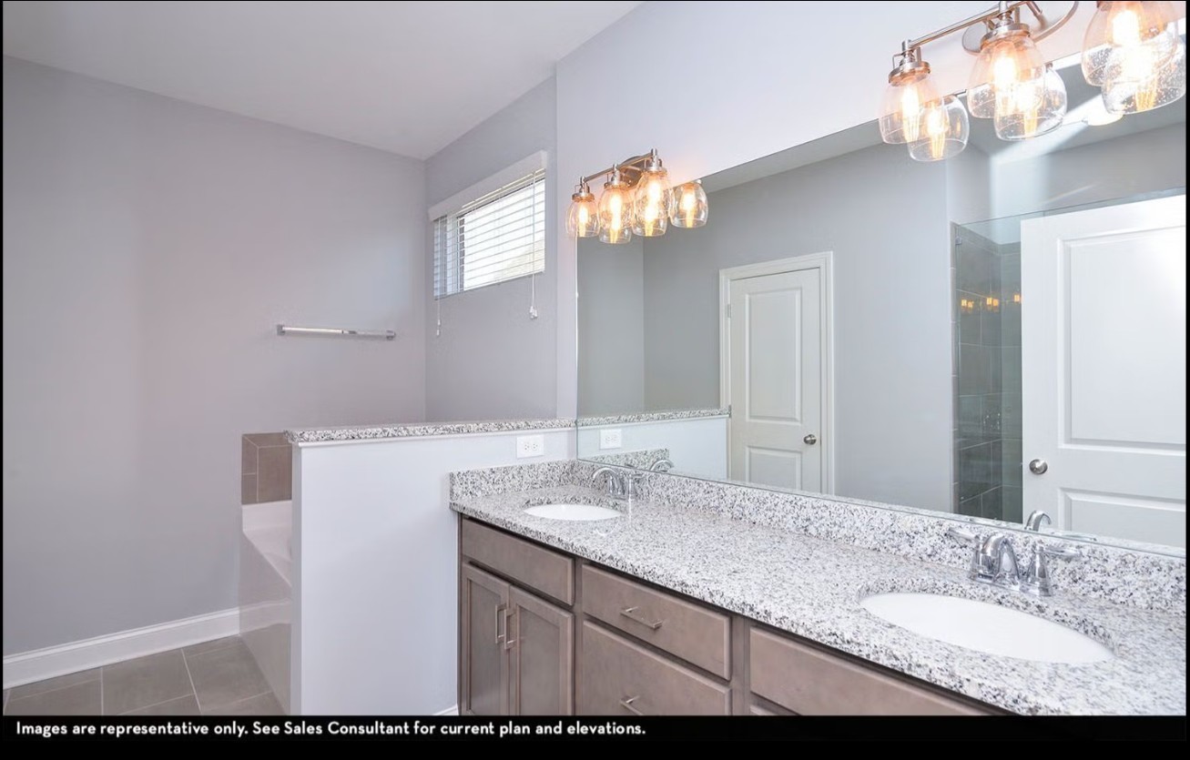 7925 Pine Street Fairview, TN 37062 - Photo 21 of 23 a bathroom with a sink vanity and a mirror