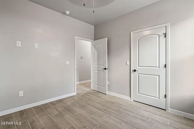 wooden floor in an empty room