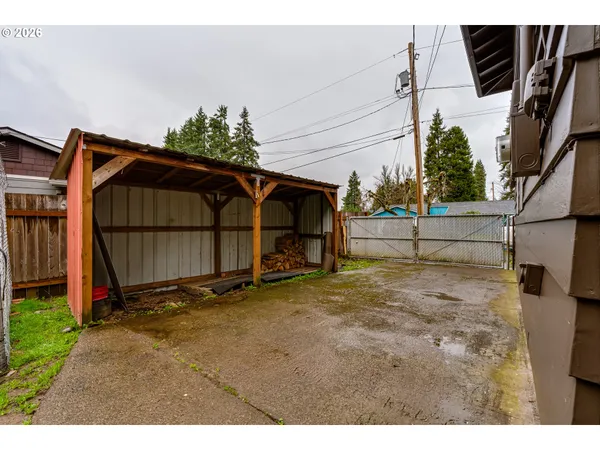 a view of outdoor space and yard