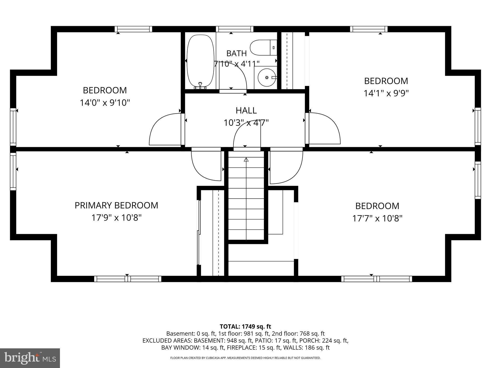 8410 WB&A Road Severn, MD 21144 - Photo 7 of 33 2nd floor level plan