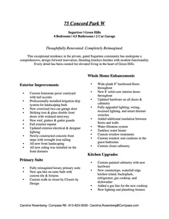 $2,225,000 | 75 Concord Park West, Nashville, TN 37205