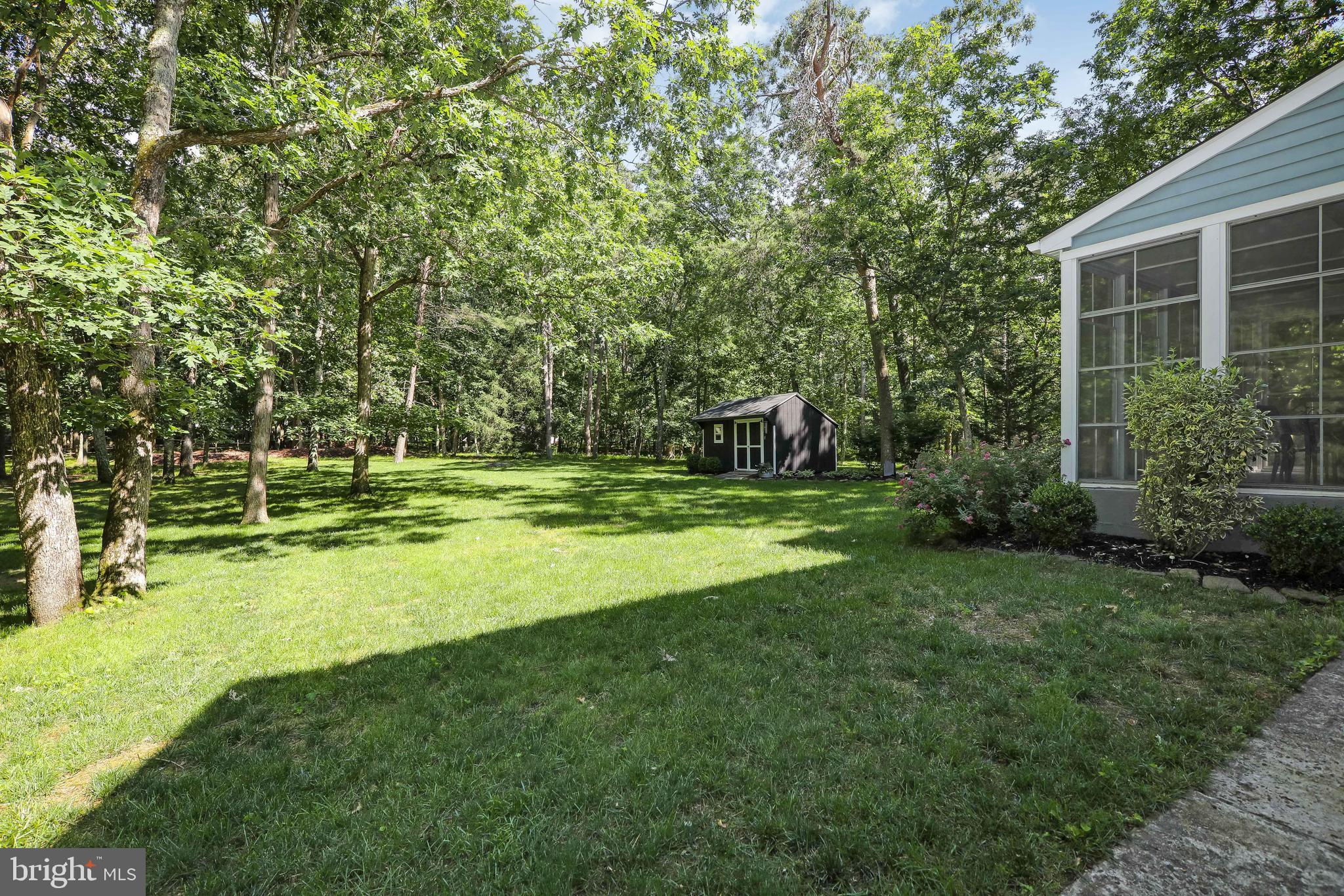 86 Oakshade Road Tabernacle, NJ 08088 - Photo 36 of 40 side view of the yard