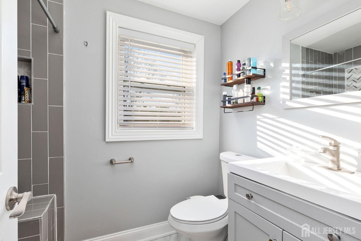 4 Indiana Road Somerset, NJ 08873 - Photo 21 of 31 a bathroom with a toilet a sink and a window