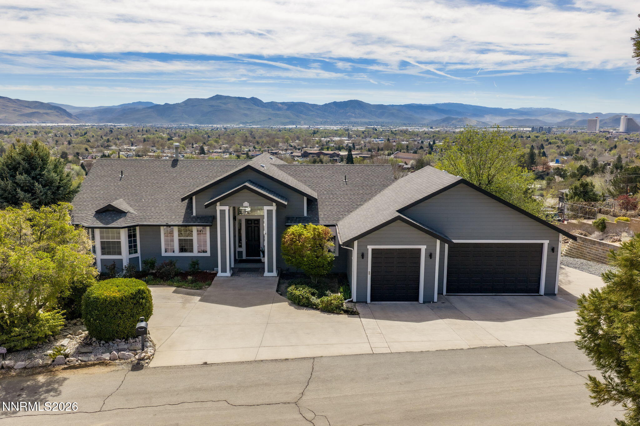 5520 High Rock Way Sparks, NV 89431 - Photo 8 of 75 front view of a house with a yard
