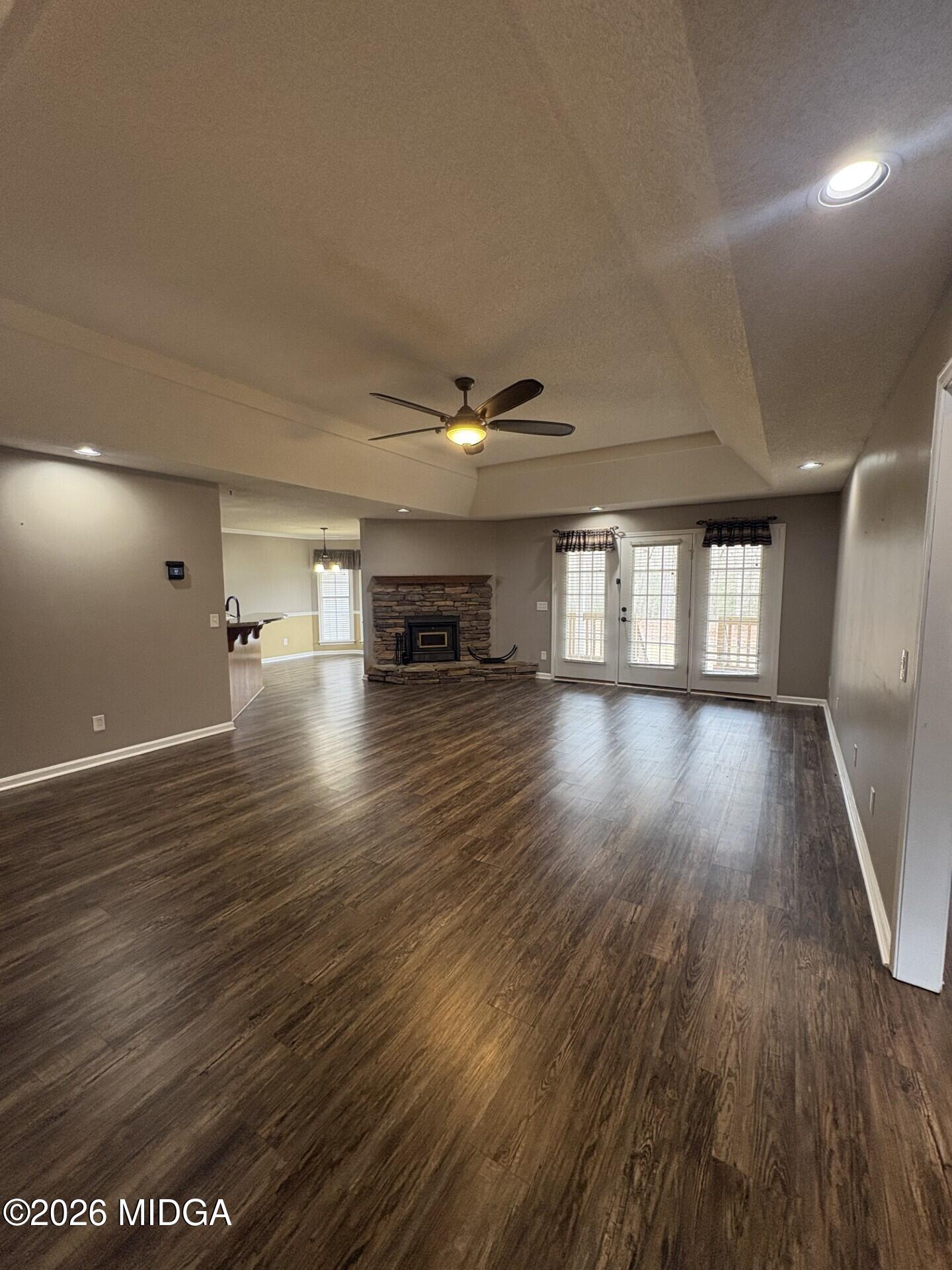 5081 Marshall Mill Road Lizella, GA 31052 - Photo 4 of 40 a view of empty room with wooden floor