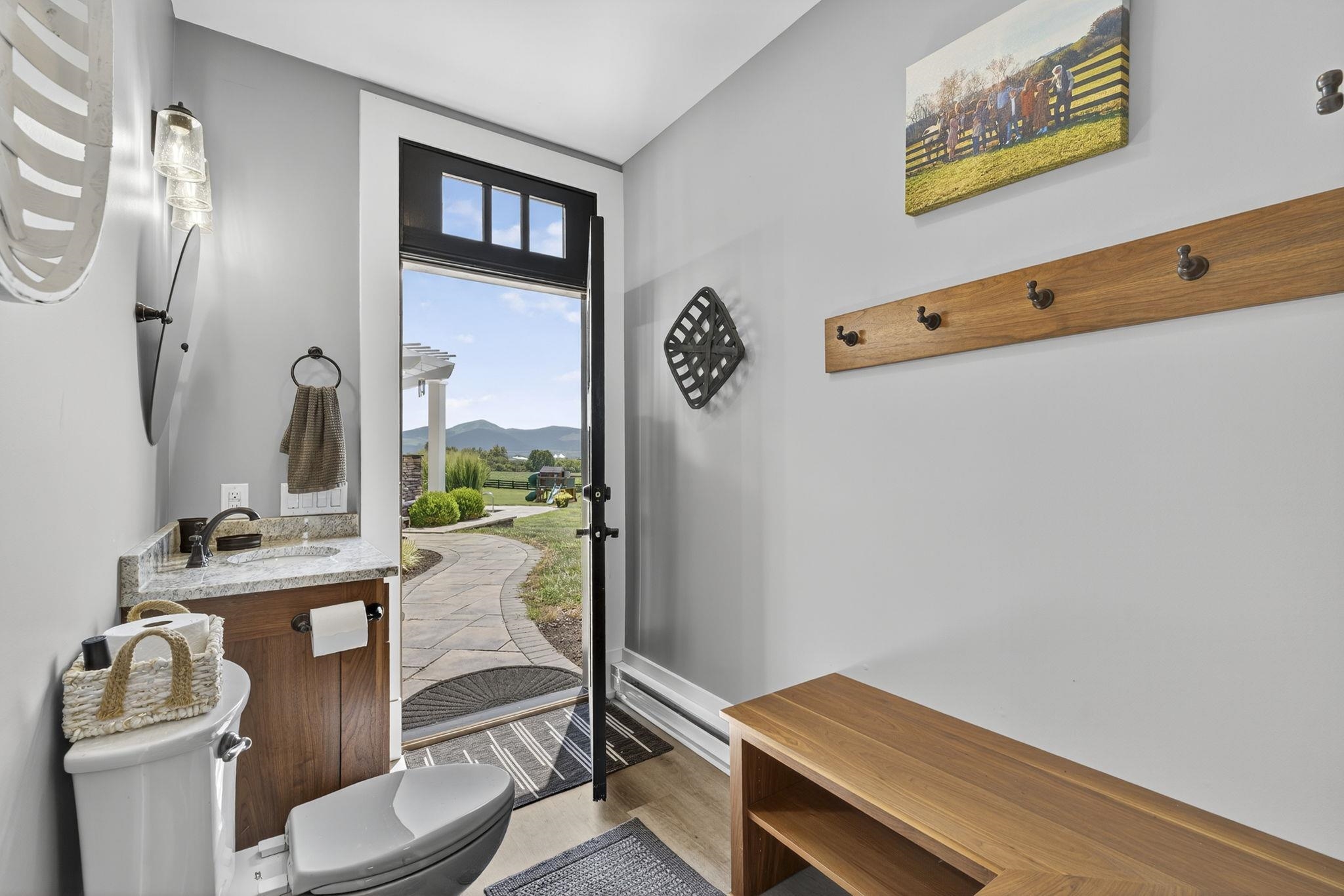 1614 Three Springs Road McGaheysville, VA 22840 - Photo 53 of 75 Half Bath w/ Pool Access