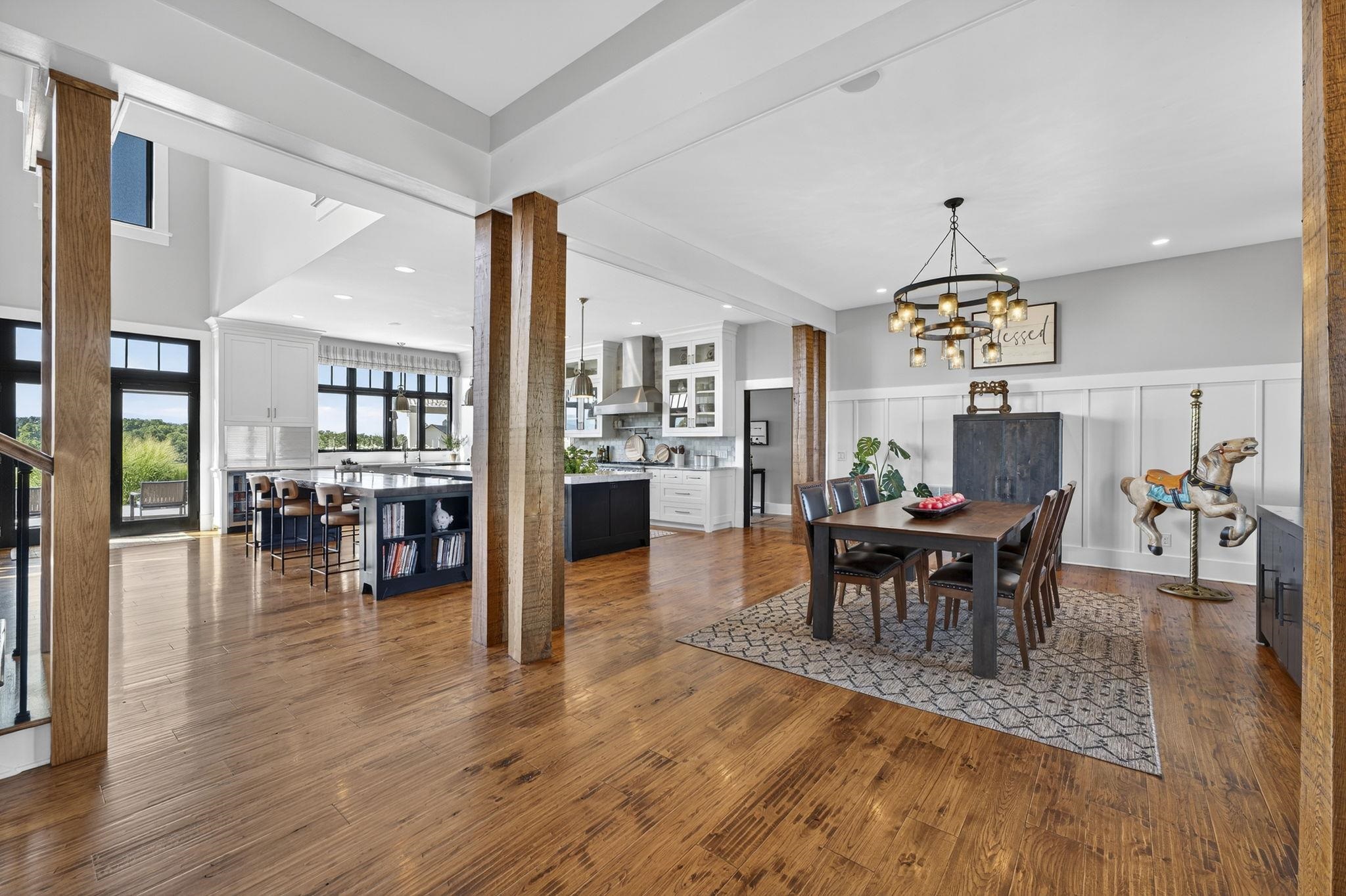 1614 Three Springs Road McGaheysville, VA 22840 - Photo 7 of 75 a view of a dining room with furniture and wooden floor
