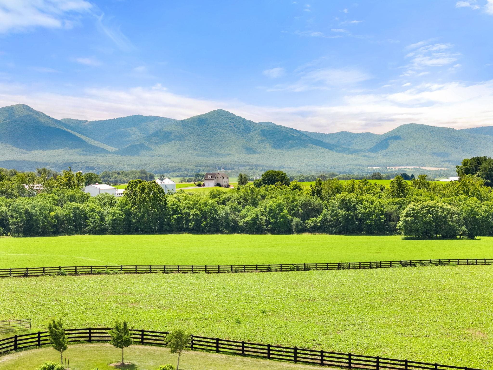 1614 Three Springs Road McGaheysville, VA 22840 - Photo 73 of 75 a view of a lake with a mountain in the background