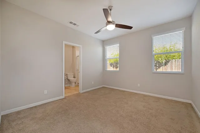 a view of small space with racks on the wall