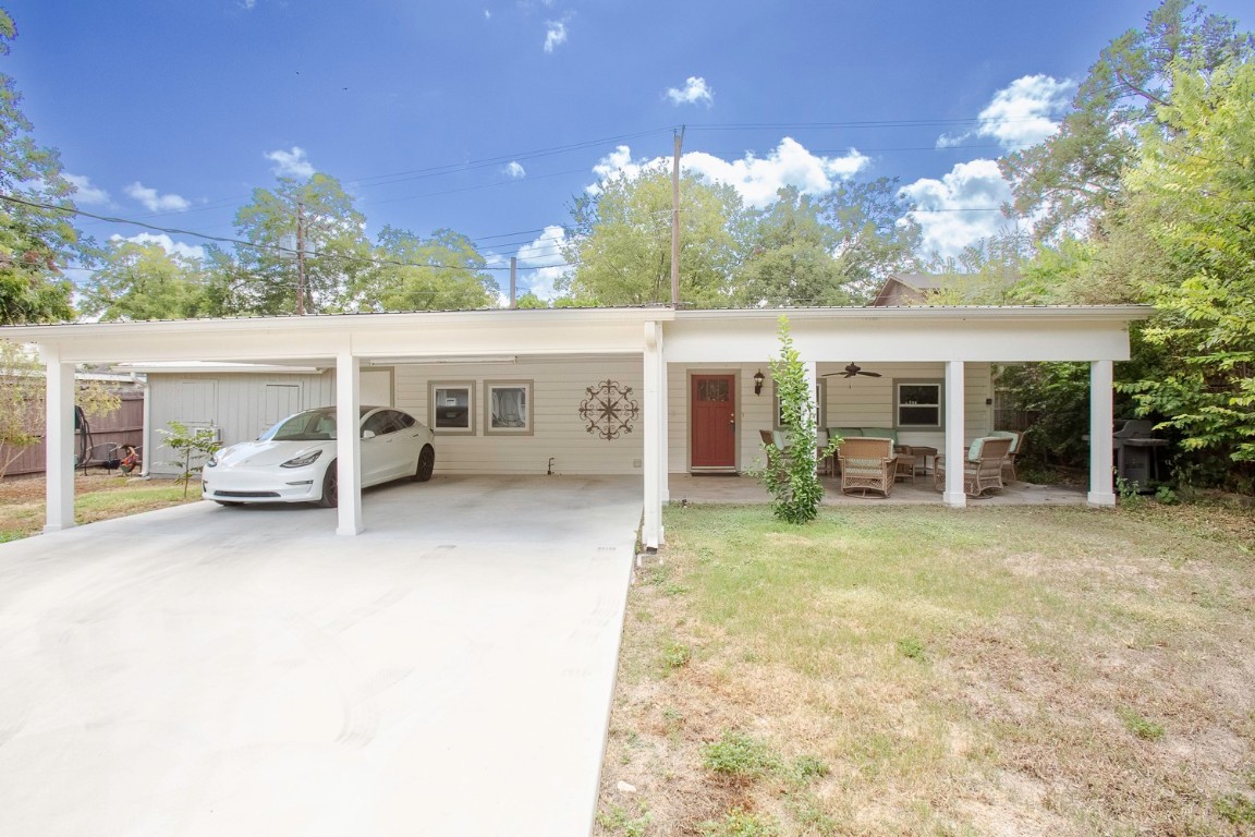 2215 Lindell Avenue Austin, TX 78704 - Photo 1 of 1 a view of a house with backyard porch and sitting area
