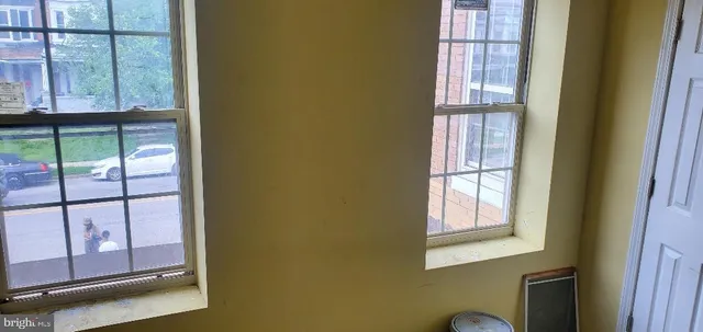 a view of front door