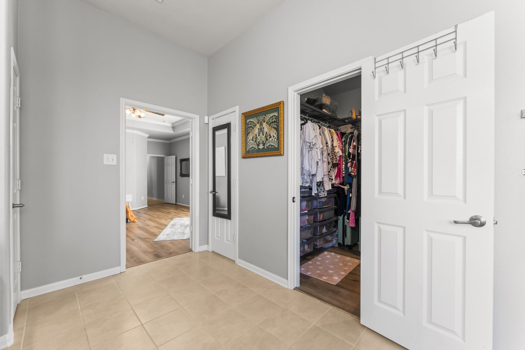 6515 Pine Arrow Court Spring, TX 77389 - Photo 21 of 31 View from the primary bathroom into the bedroom.