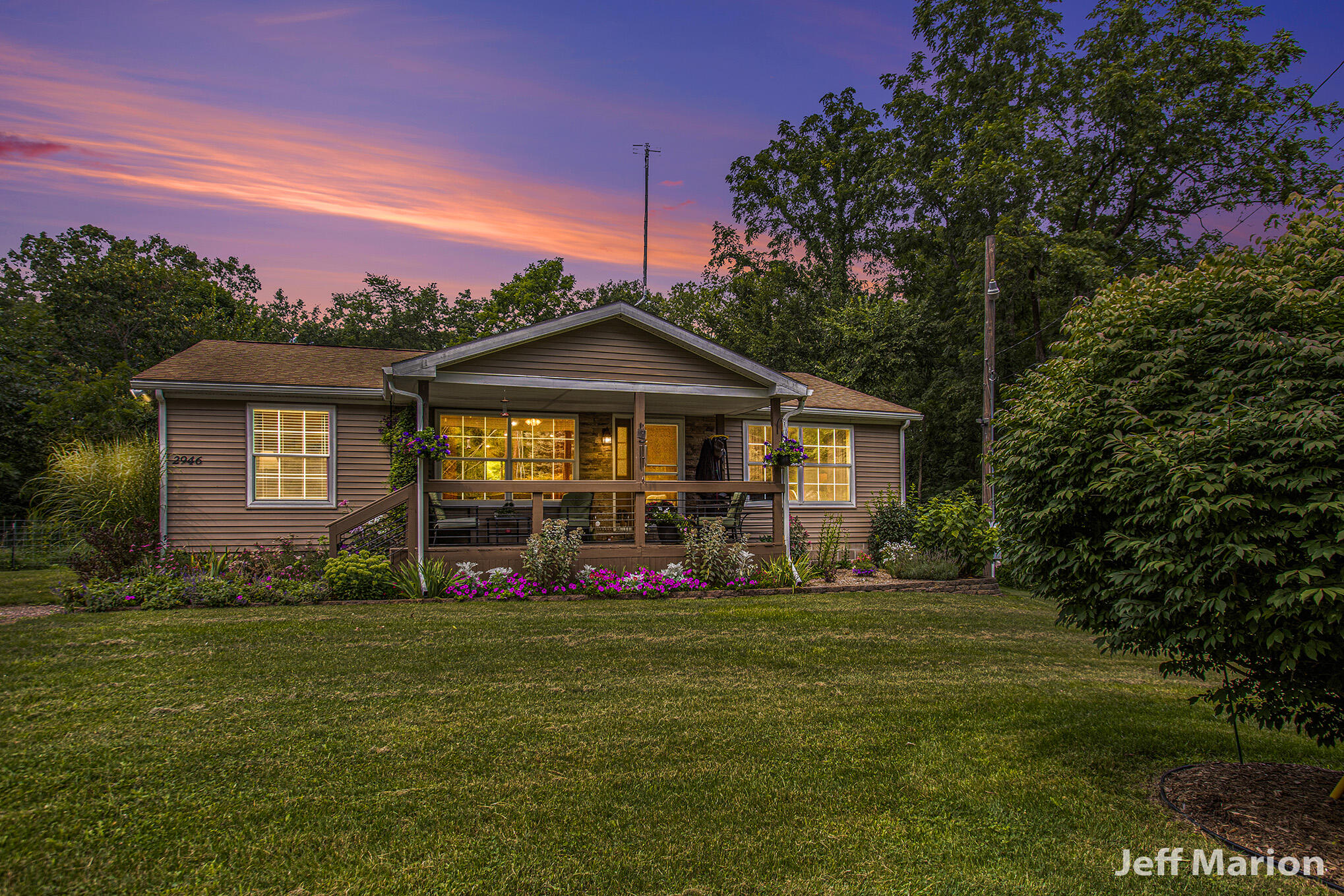 2946 Whites Bridge Road Lowell, MI 49331 - Photo 44 of 44 Whites_40_twilight