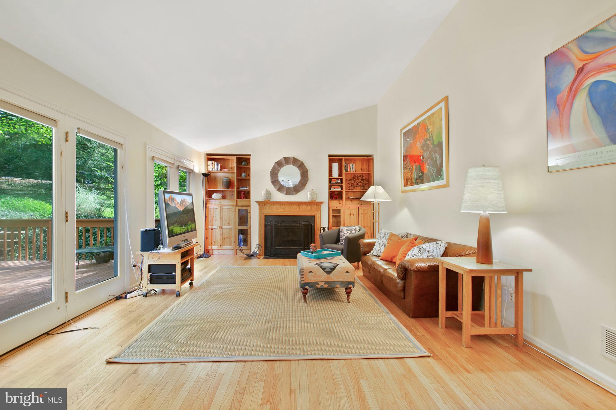 5814 Pimlico Road Baltimore, MD 21209 - Photo 16 of 58 Clubroom / Den leading to Balcony