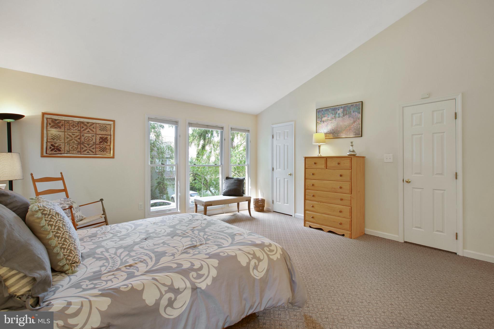 5814 Pimlico Road Baltimore, MD 21209 - Photo 22 of 58 Primary Bedroom with High Ceilings
