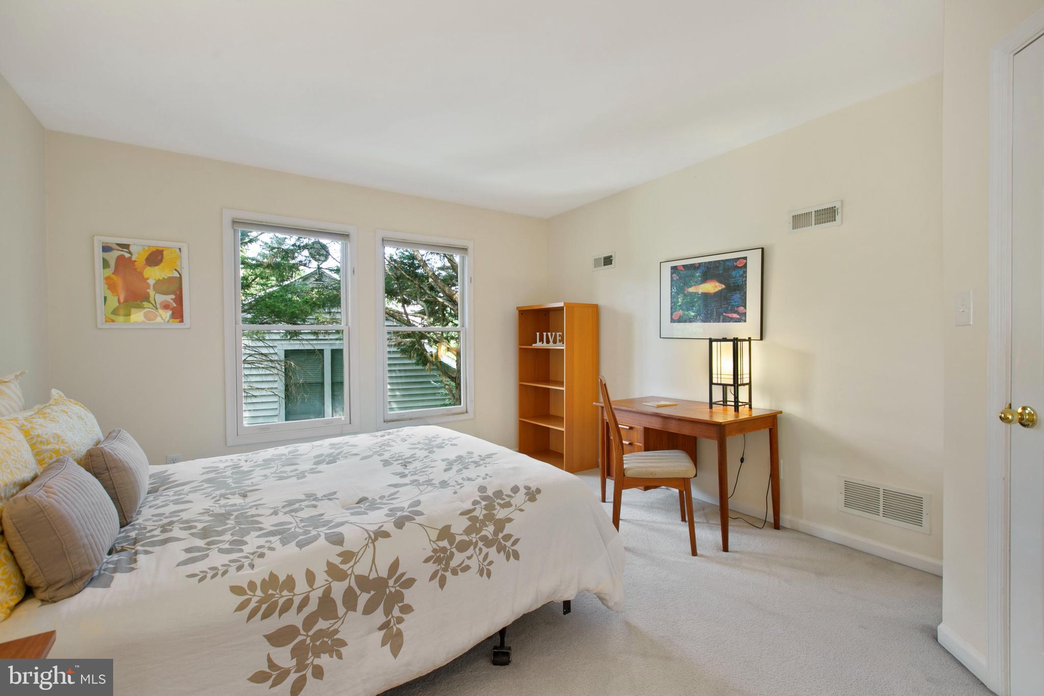 5814 Pimlico Road Baltimore, MD 21209 - Photo 33 of 58 Bright, 2nd Level Bedroom (1st of 2 upstairs beds)