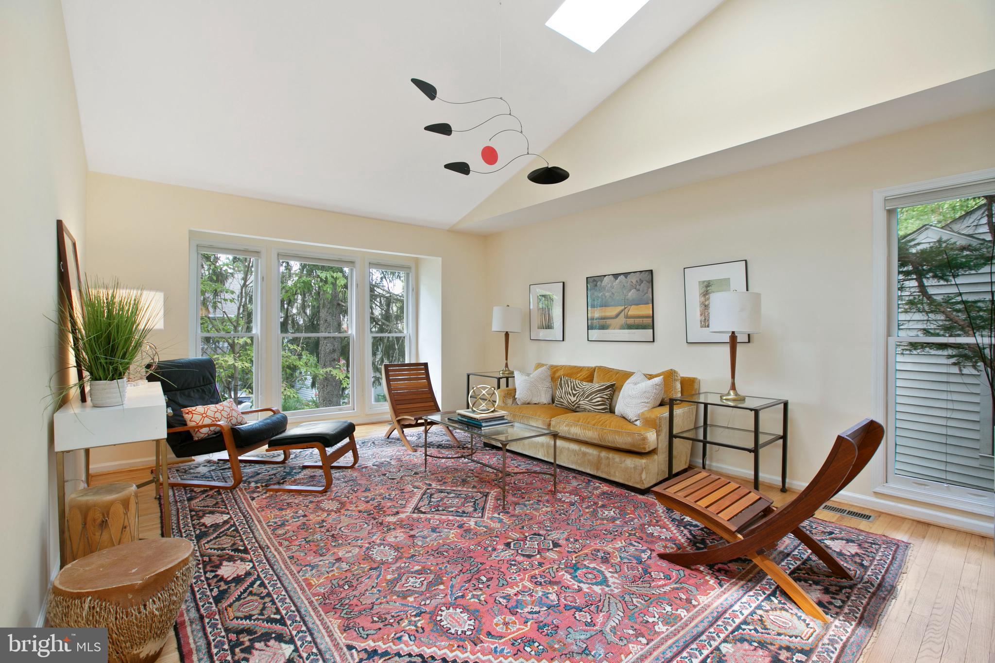 5814 Pimlico Road Baltimore, MD 21209 - Photo 5 of 58 Spacious Two Story Living Room with Sky Lights